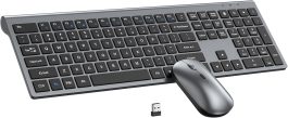 Full Size Wireless Keyboard Mouse Combo