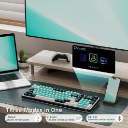 S98 Mechanical Keyboard with Smart Display & Knob